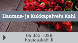 Jurvan Hautaus ja Kukkapalvelu Kahl Oy logo